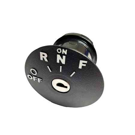 Petrol snap-in key-switch