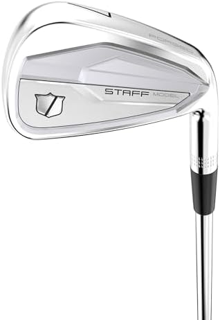 Wilson Staff Model Steel CB Golf Irons - Right Hand, Stiff, 4-PW Sports & Outdoors