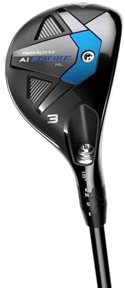 Callaway Golf Paradym AI Smoke HL Hybrid (Right Hand, Cypher 60G, 4 hybrid, Regular)  Sports & Outdoors