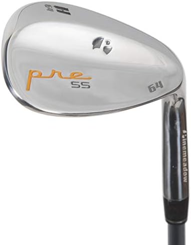 Pinemeadow Pre Wedge (Right-Handed, Steel, Regular, 64-Degrees), Black Golf Individual Irons : Sports & Outdoors - Image 2