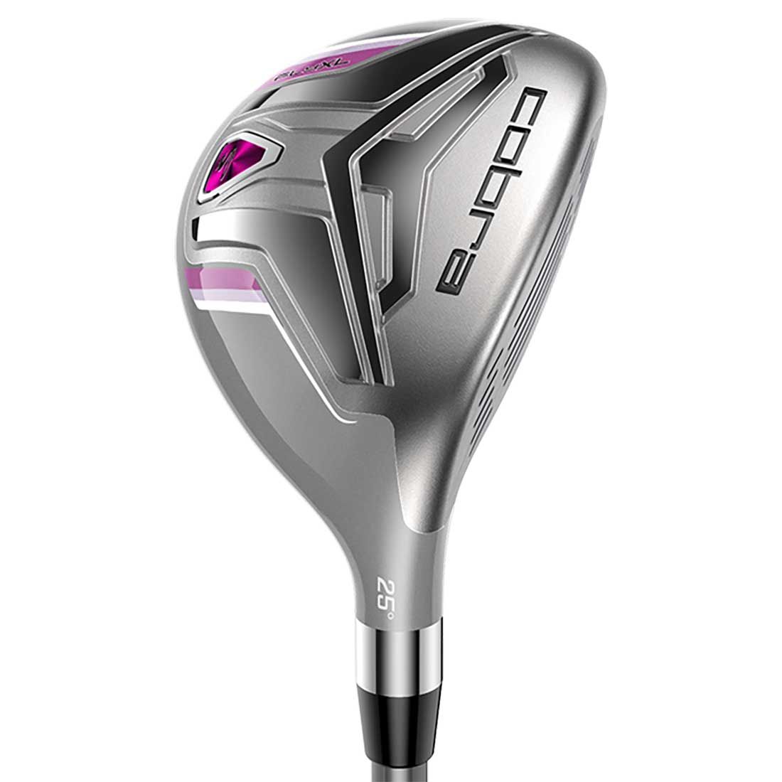 Cobra Women's Fly-XL Complete Stand Bag Set Silver/Plum - Image 2