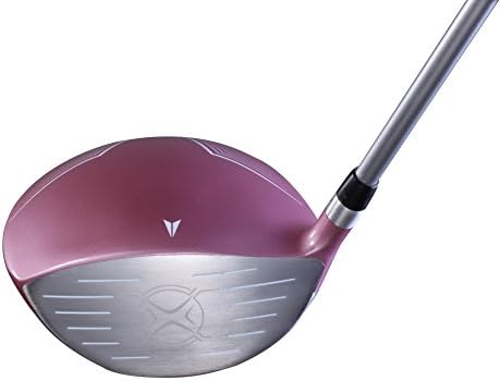 Aspire XD1 Ladies Womens Complete Right Handed Golf Clubs Set Includes Titanium Driver, S.S. Fairway, S.S. Hybrid, S.S. 6-PW Irons, Putter, Stand Bag, 3 H/C's Pink Sports & Outdoors - Image 4