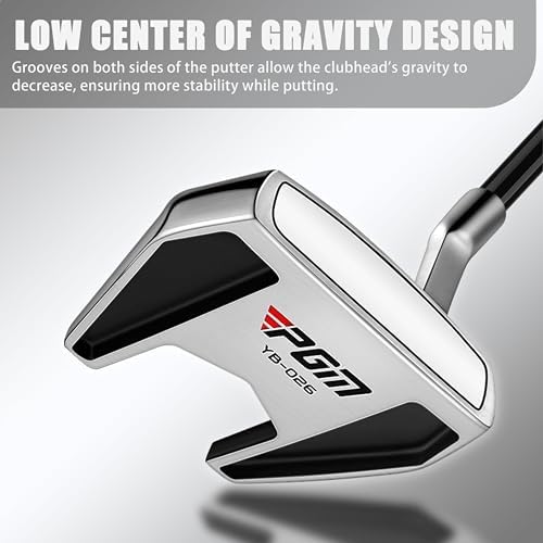 PGM Golf Standing Putter - Single Club with Stable Low Center of Gravity, High Forgiveness Golf Club, with Alignment Aid - 34 inch Sports & Outdoors - Image 7