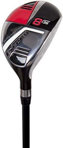 Pinemeadow Golf Men's Excel EGI Hybrid Club, Graphite, 45-Degree, Regular, Right Hand,Black