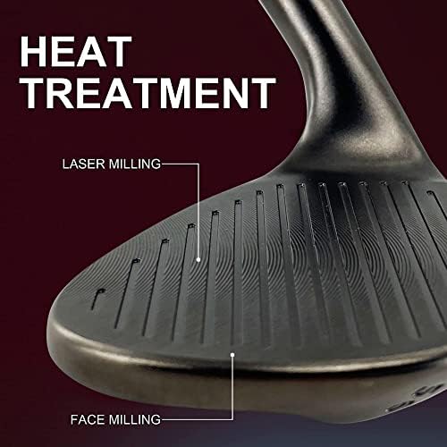 Yamato Golf Wedge Set or Individual Golf Wedges 50/52/54/56/58/60 Golf Gap Wedge Sets Sand Wedge|Lob Wedge Golf Clubs for Men & Women Milled Face for High Spin Sports & Outdoors - Image 5