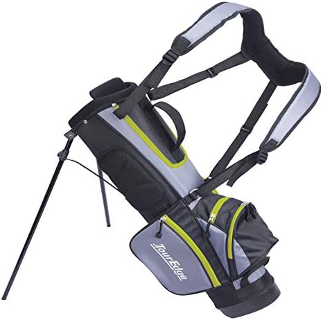 Tour Edge HL-J Junior Complete Golf Set with Bag (Right Hand, Graphite, 1 Putter, 2 Irons, 1 Hybrid, 1 Wood, 7-10 YRS) Green Sports & Outdoors - Image 2