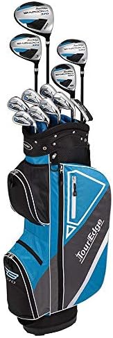 Tour Edge Bazooka 370 Complete Set-RH-Senior-Graphite, Black/Blue, One Size (B6SRGU13.B) Sports & Outdoors