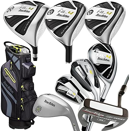 Tour Edge HL4 to-Go Mens Complete Golf Set Senior-Graphite-RH  Sports & Outdoors