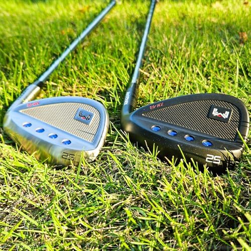 Forged Golf Wedge Set for Men or Individual 48/50/52/54/56/58/60 Degree Gap Wedge Sand Wedge for Men Right Hand,Milled Face for More Spin (Steel, Black, 52 Degrees, Stiff, Right) Sports & Outdoors - Image 6