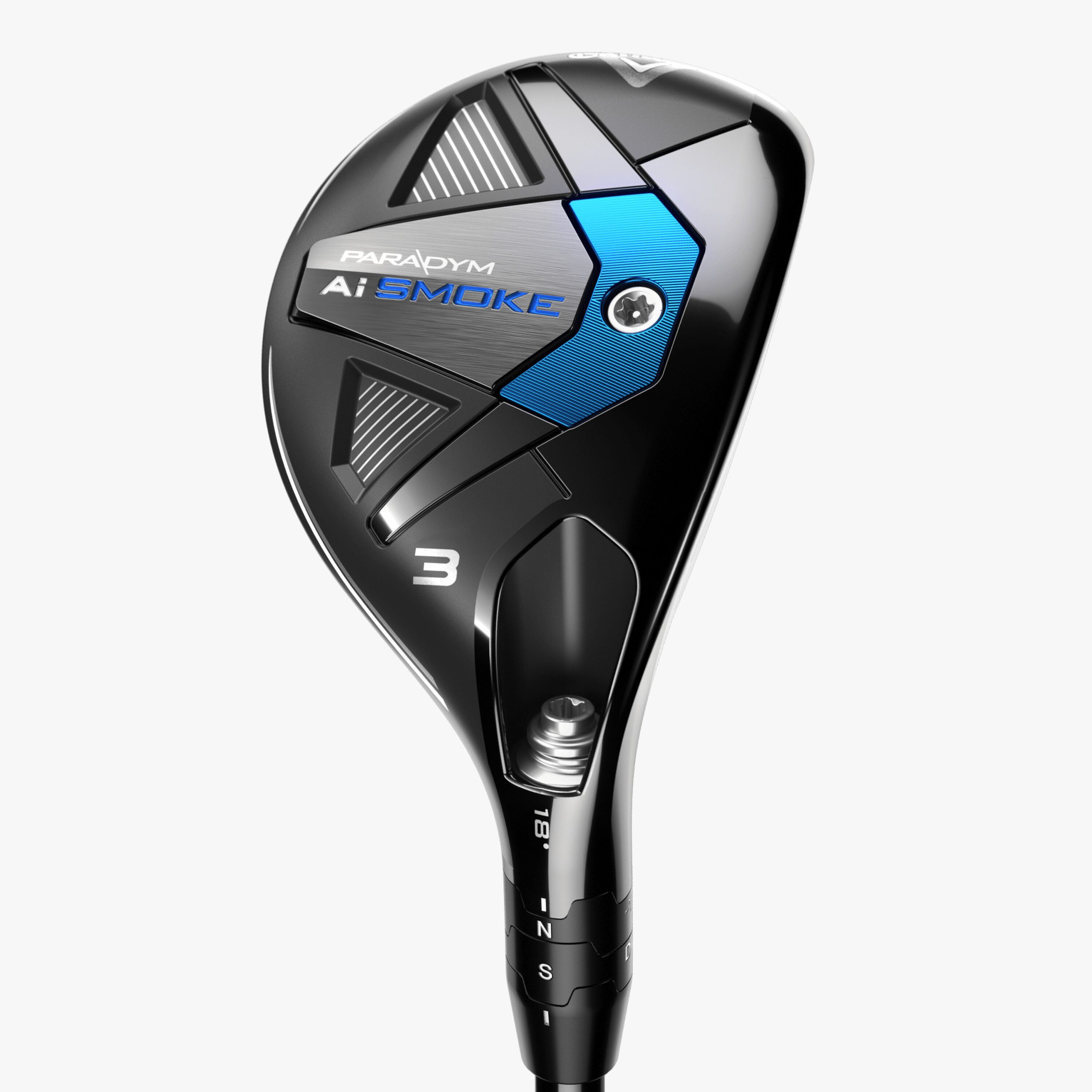Callaway Golf Paradym AI Smoke Hybrid (Right Hand, Cypher 60G, 6 Hybrid, Regular) Sports & Outdoors